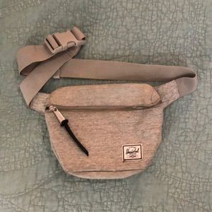 Heather gray Herschel belt bag